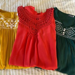 Summer Dresses Lot of 3